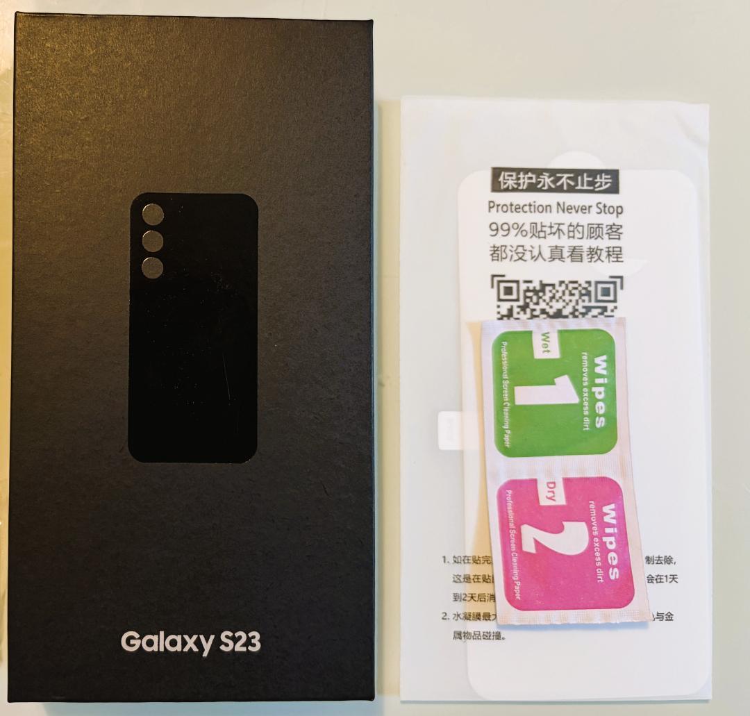 ⭐︎新品同様⭐︎Galaxy S23 [ファントムブラック]US版 SIMフリー