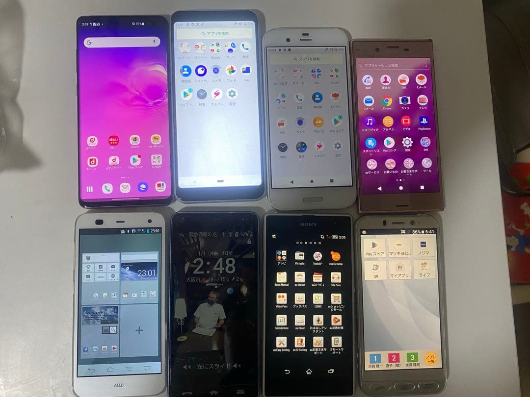 太*郎様 スマホまとめ売り galaxy s10+など8台