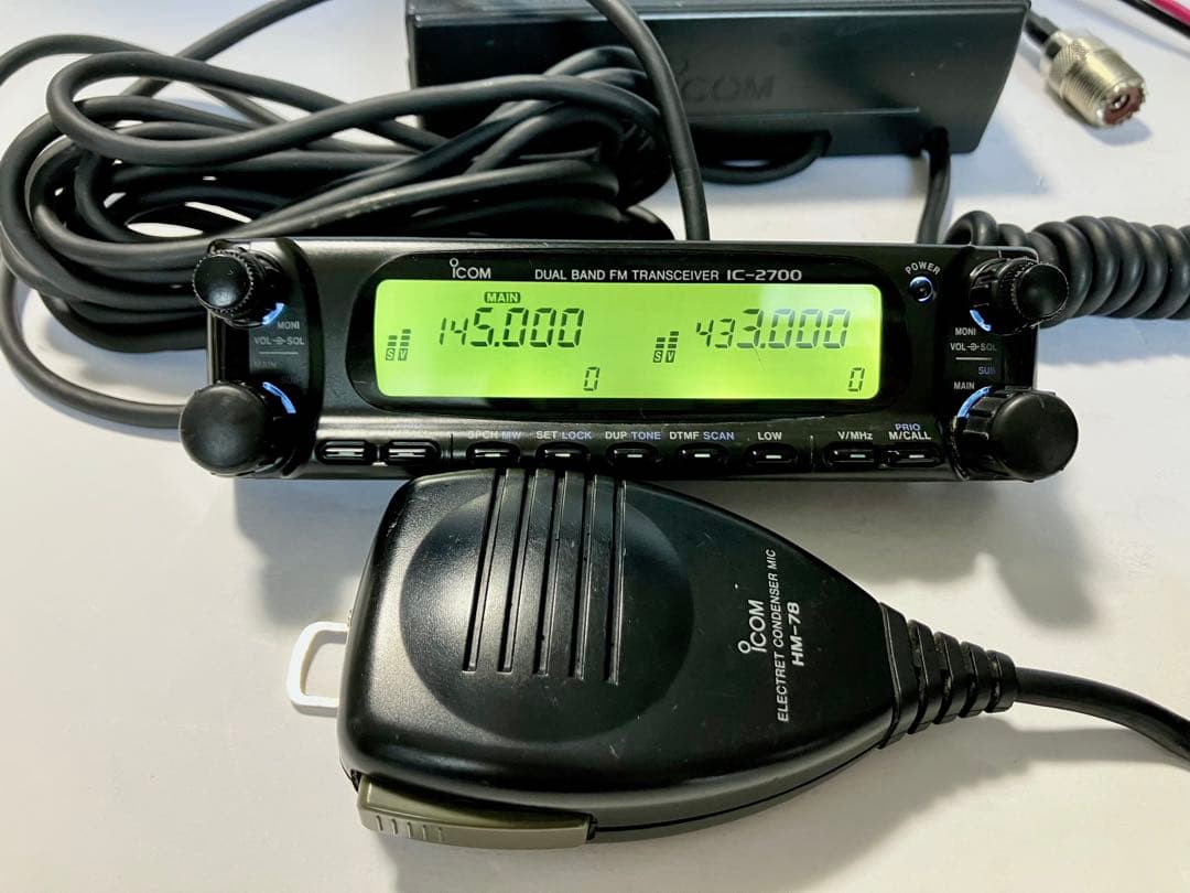 アイコム IC-2700 10w アマチュア無線機