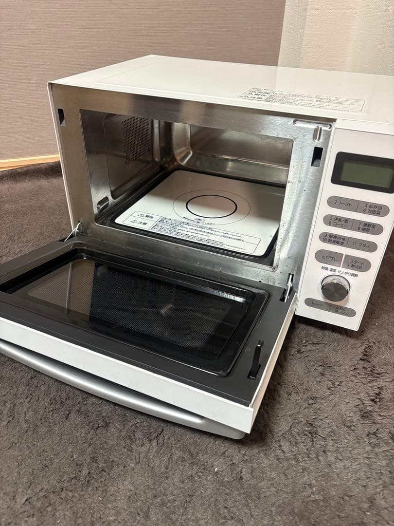アイリスオーヤマ オーブンレンジ MO-F1805-W 2019年製