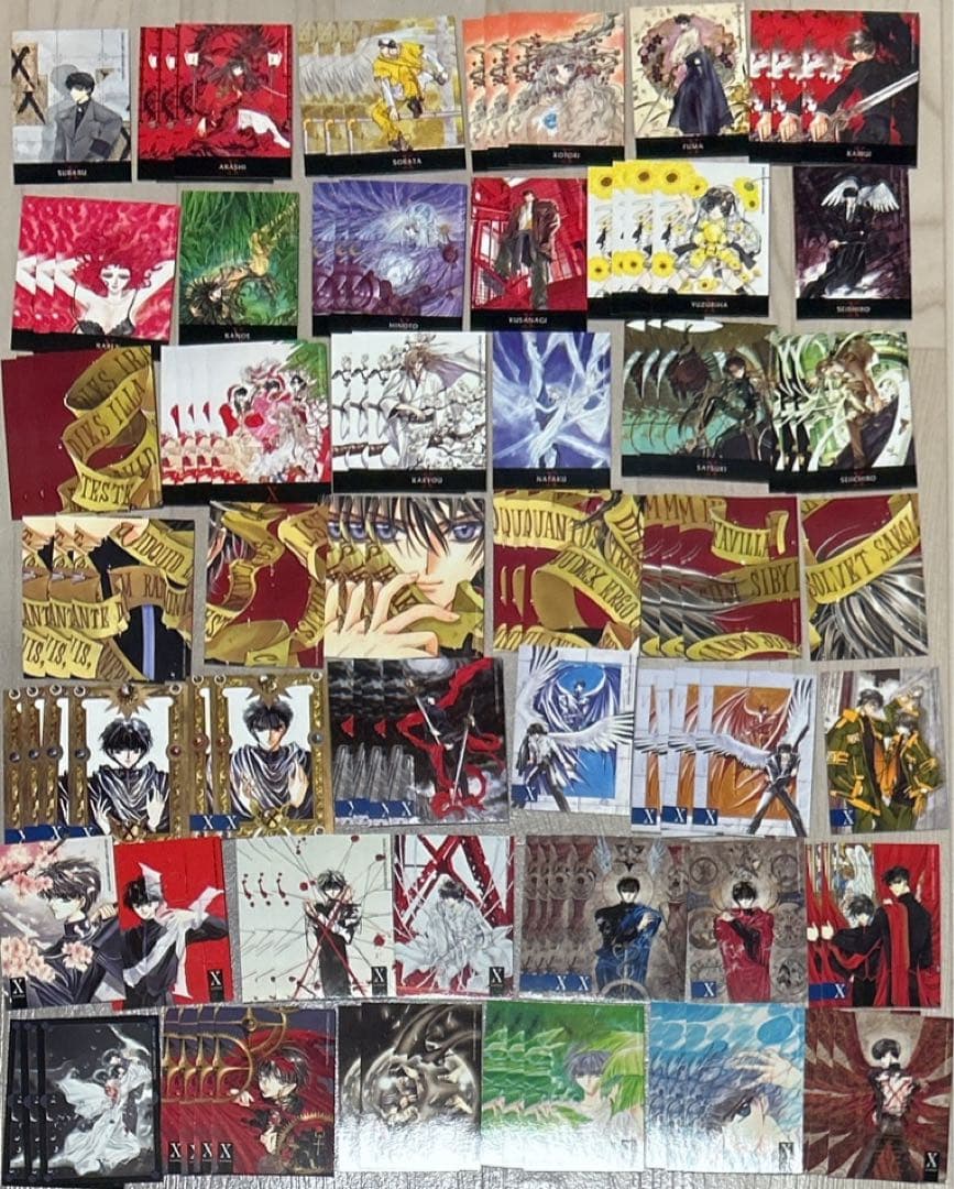 CLAMP　X 原作　トレーディングカード 2002年 アニメ カードダス