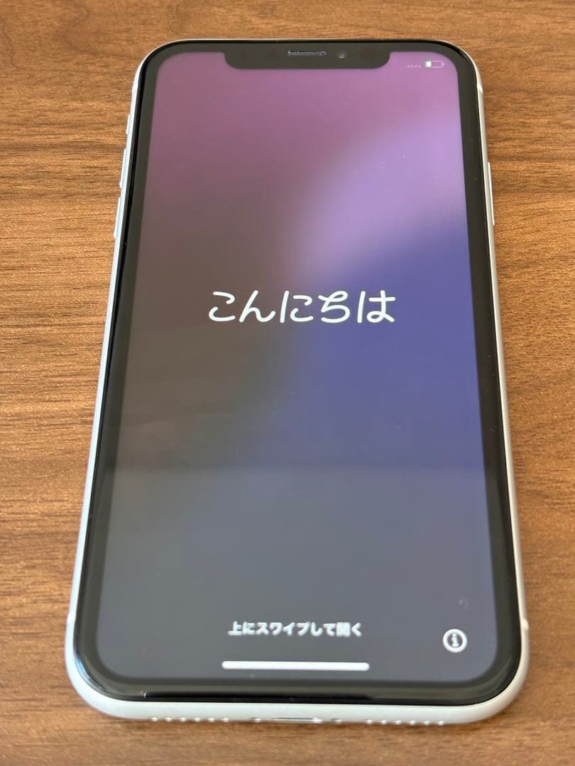 【美品】iPhone XR ホワイト 64GB 本体(SIMフリー初期化済み)