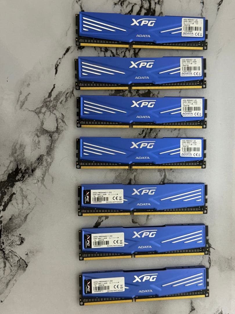 (動作未確認) DDR3メモリ 16GB ADATA