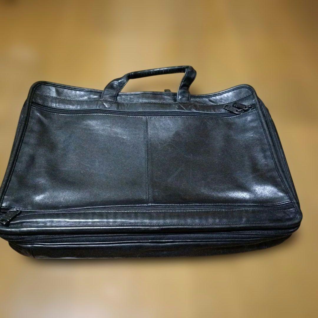 TUMI オールレザー エキスパンダブル オーガナイザー ブリーフ ナパレザー