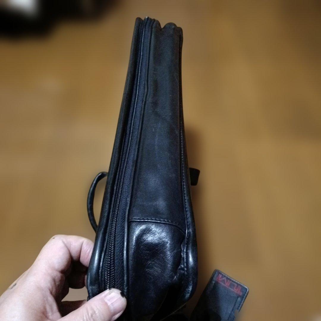 TUMI オールレザー エキスパンダブル オーガナイザー ブリーフ ナパレザー