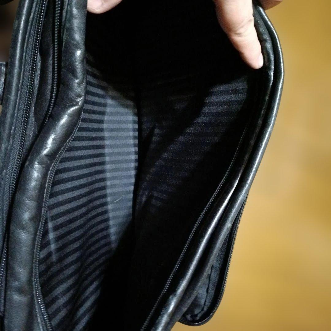 TUMI オールレザー エキスパンダブル オーガナイザー ブリーフ ナパレザー