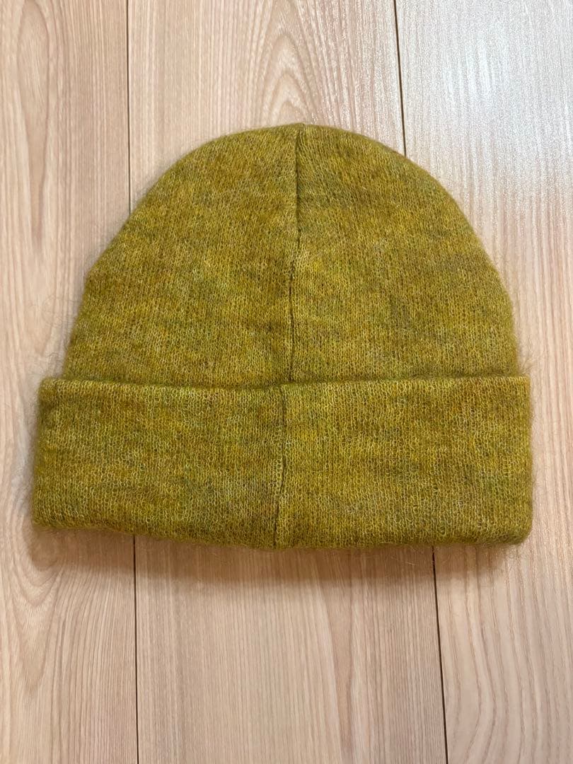 新品未使用 Supreme Mohair Beanie Mustard