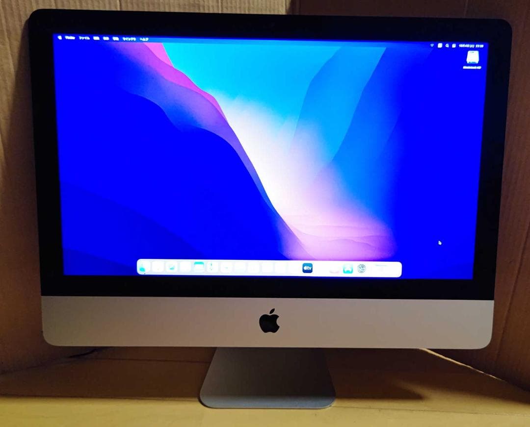 Macデスクトップ iMac Retina 4K 21.5 2015 8GB 1.02TB