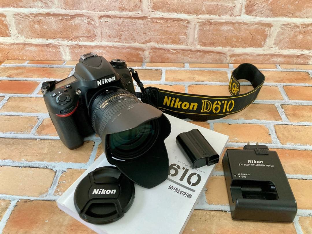 Nikon D610 純正ズームレンズ付き