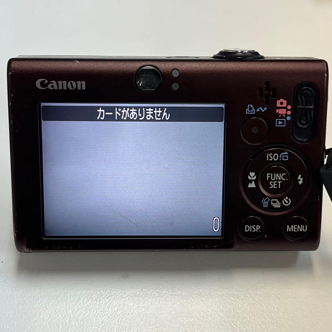 Canon IXY DIGITAL 20 ISコンパクトデジタルカメラ ブラウン