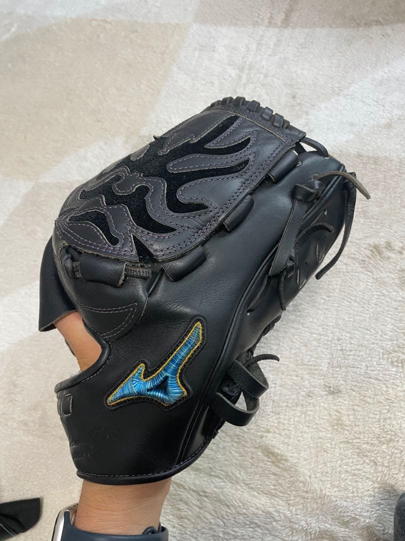 タイムセール！！ミズノプロ　ダイバーシティブルー　硬式グラブ　野球