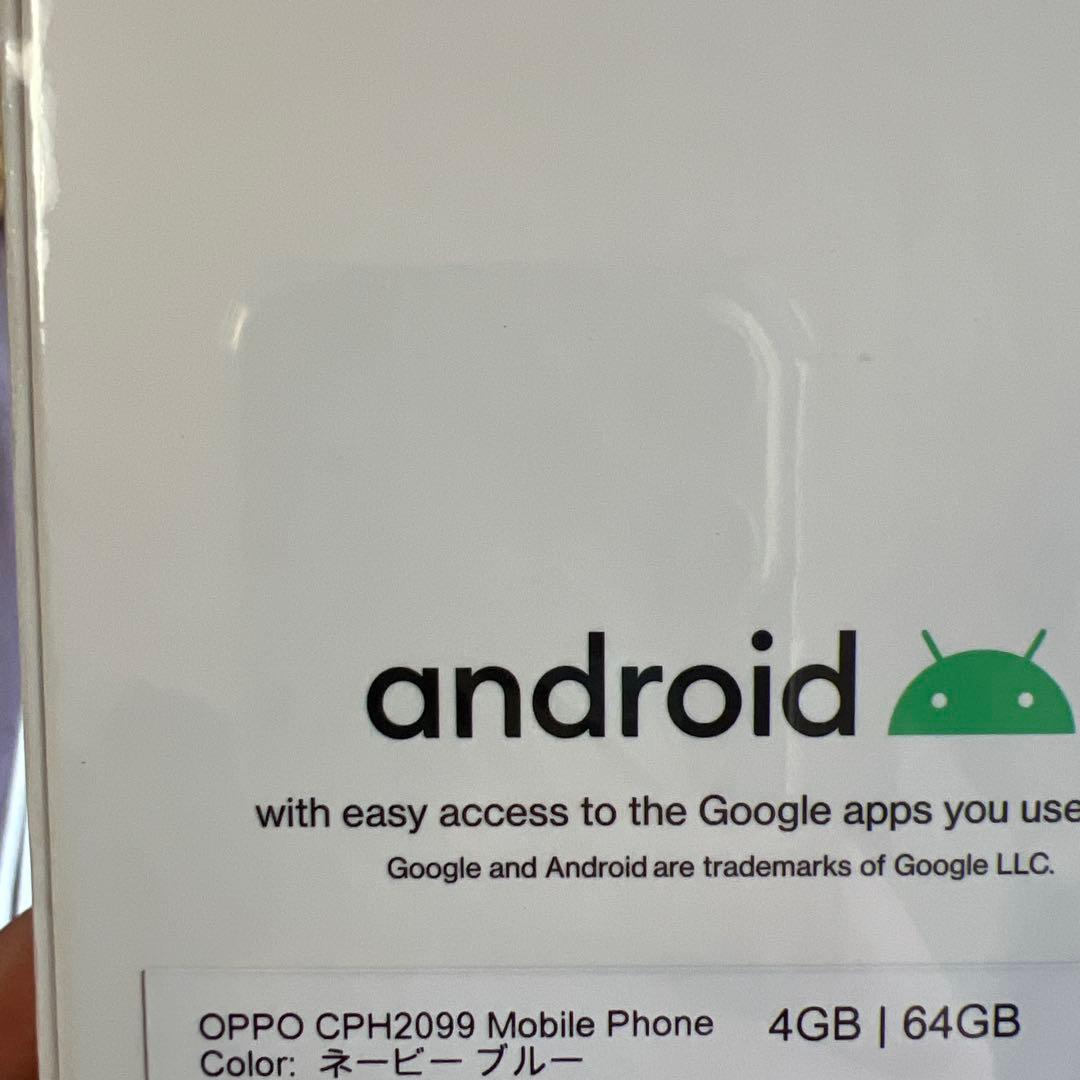 OPPO A73 simフリー64GB ネービー ブルー