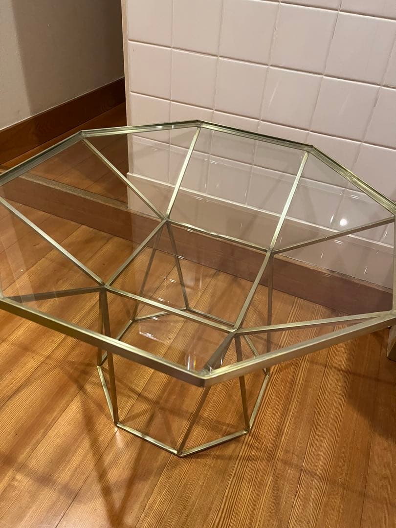 レア★ZARA  テーブル ゴールド