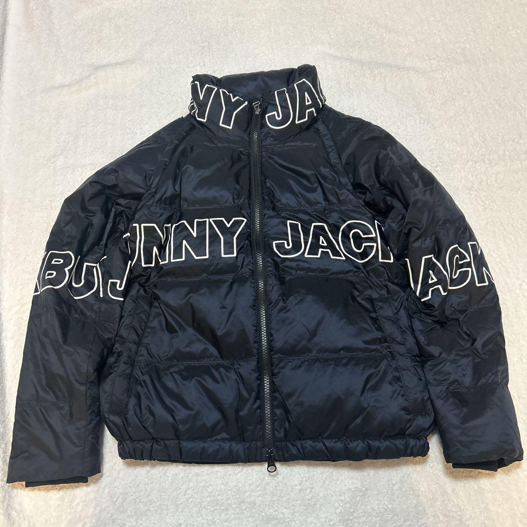 美品 Jack Bunny!! ジャックバニー ブラックダウンジャケット 黒