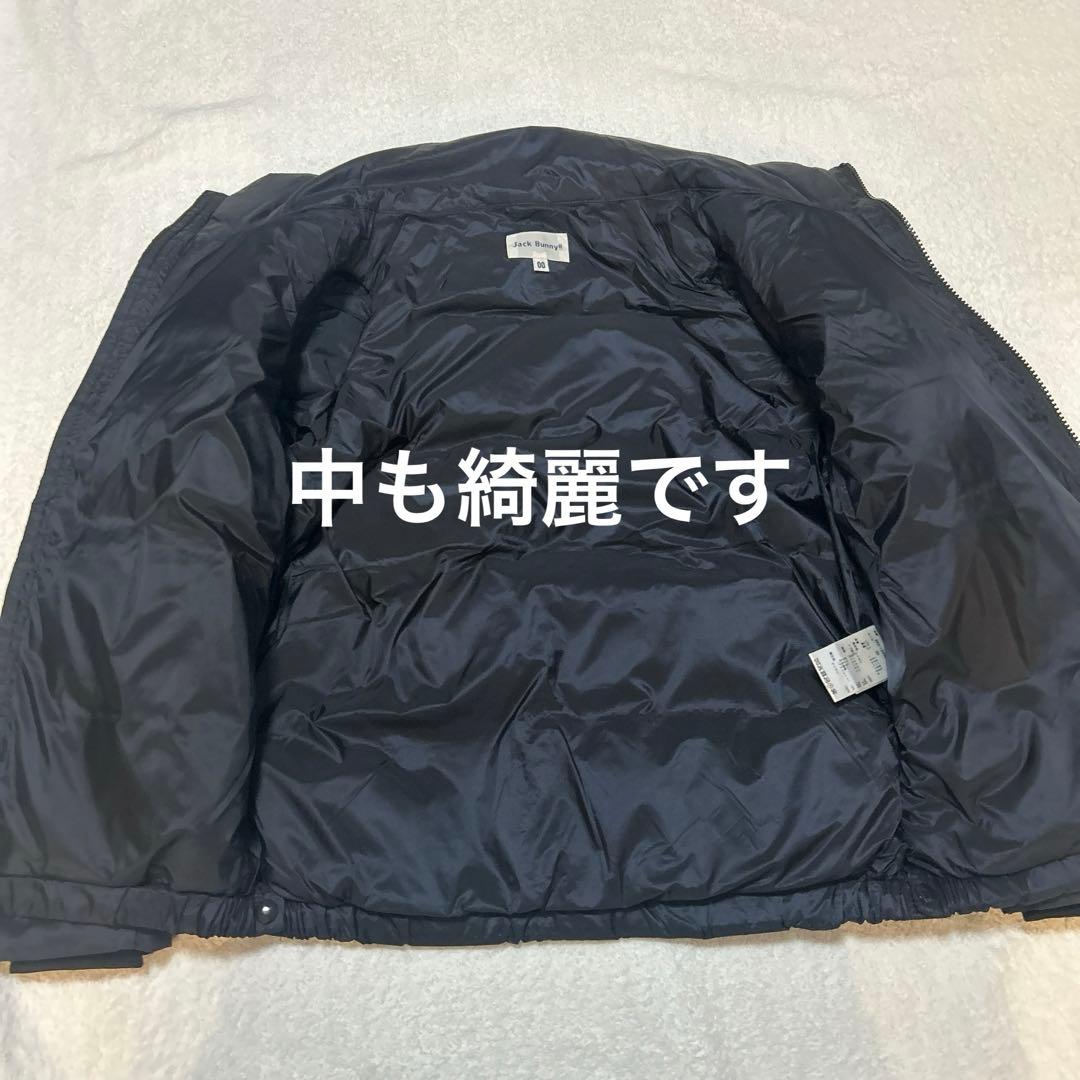 美品 Jack Bunny!! ジャックバニー ブラックダウンジャケット 黒