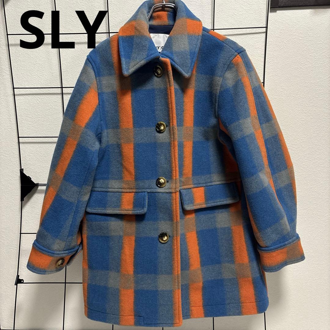 SLY ウールブレンド オーバー ミディコート【美品】
