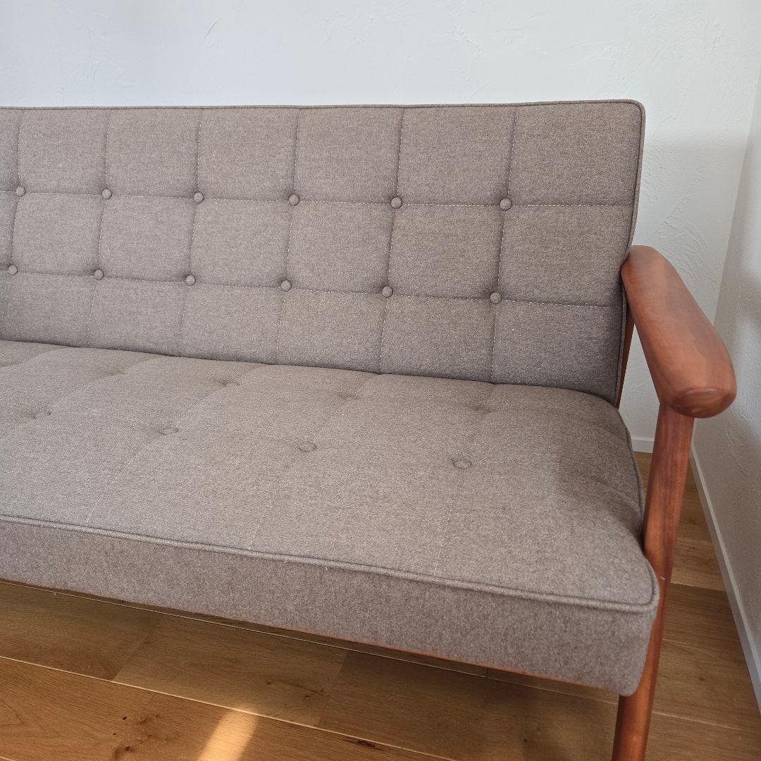 限定モデル カリモク60 Kチェア2シーター フラノベージュ