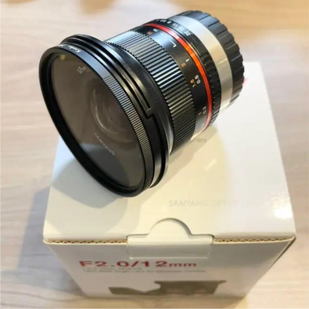 美品｜SAMYANG サムヤン 12mm F2.0 Xマウント FUJIFILM