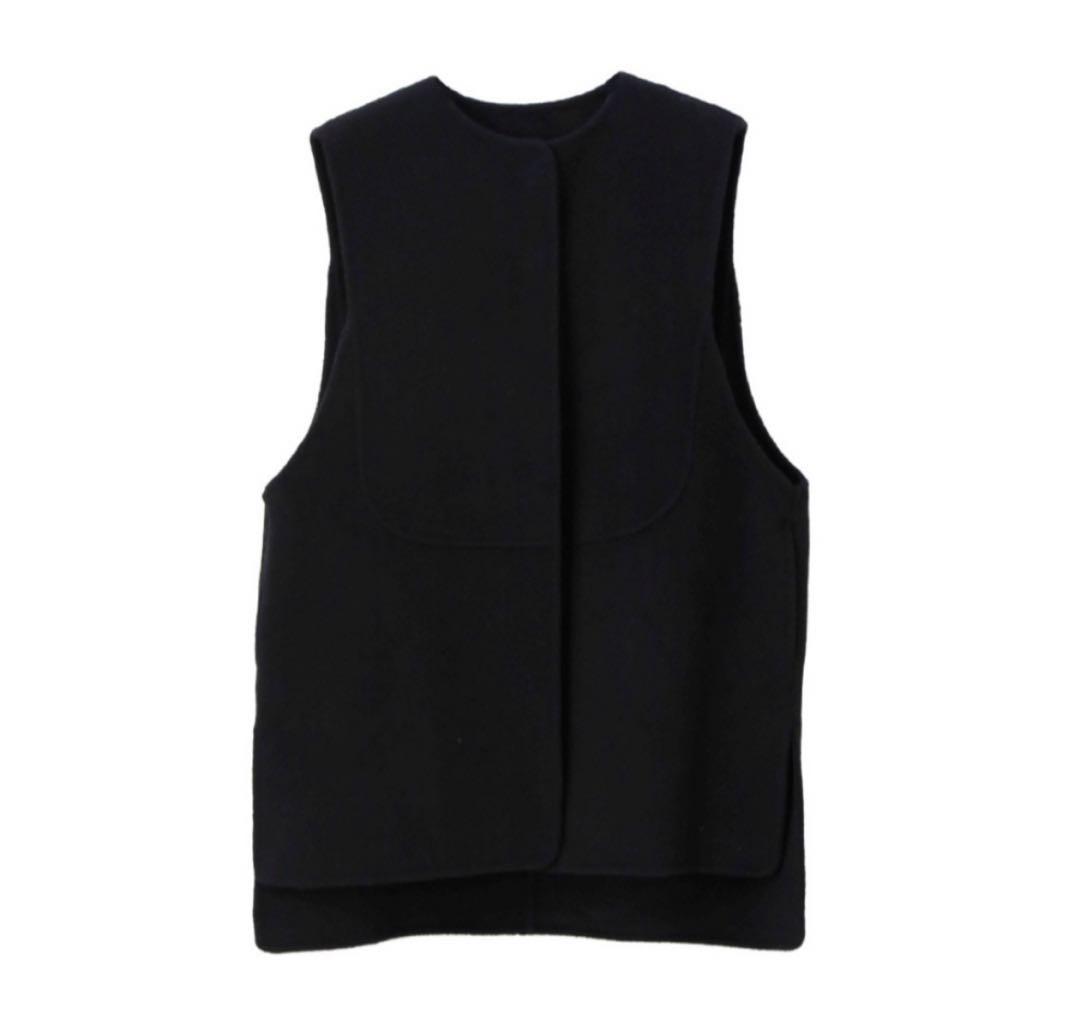 machatt マチャット リバーウールベストノースリーブ