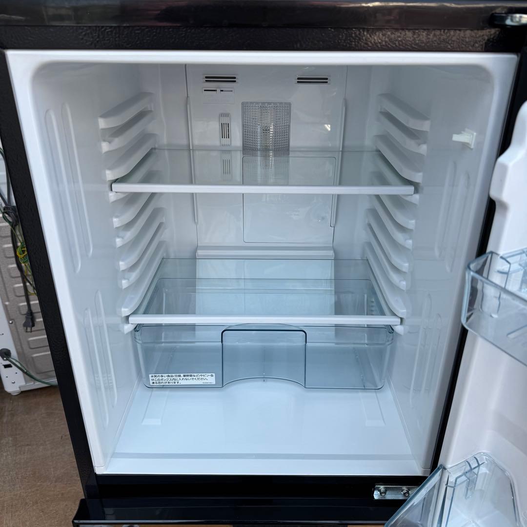 C7428★2020年製美品★ツインバード　冷蔵庫　ミラーブラック　鏡