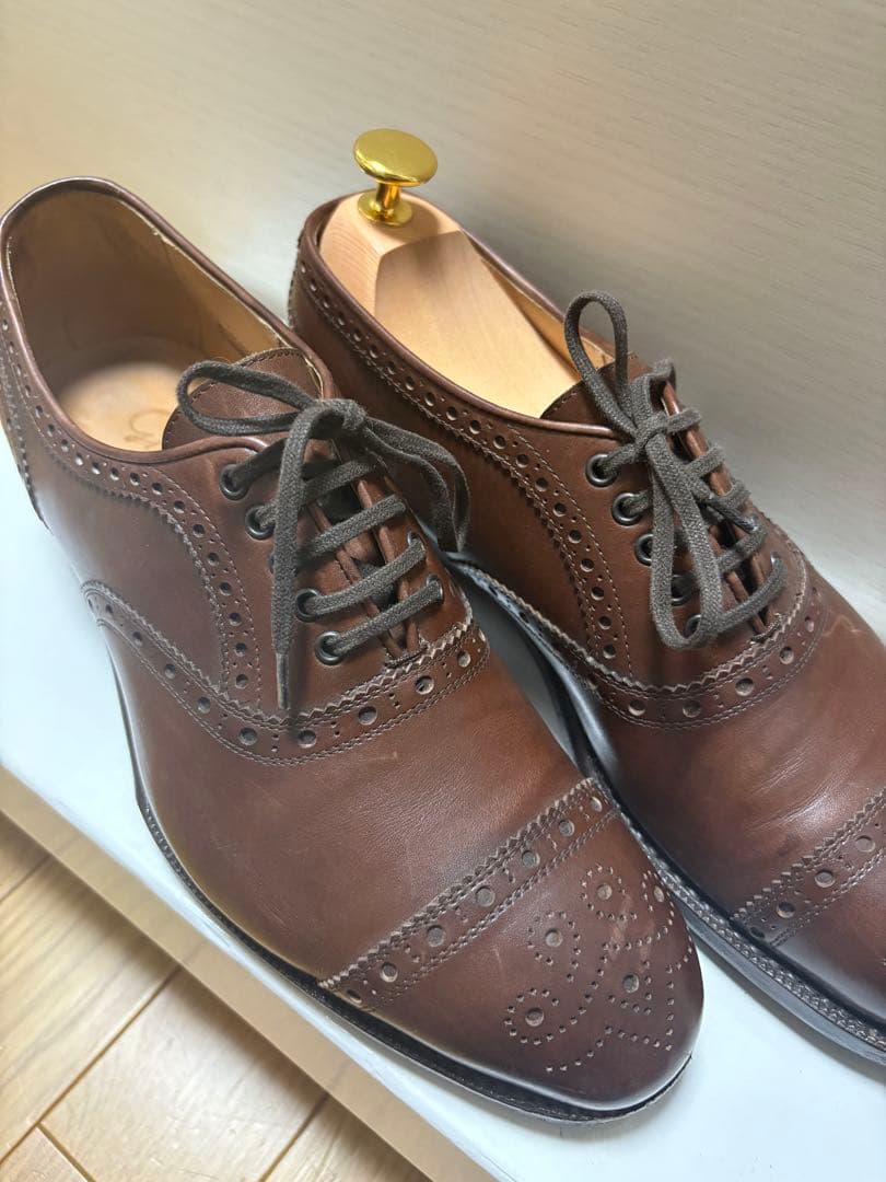 F.LLI Giacometti ジャコメッティ セミブローグ 39.5