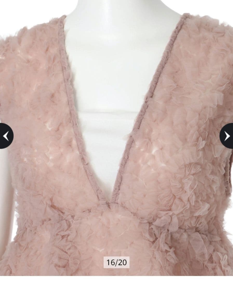 マイストラーダ　デコラチュールブラウス　ピンク　Sサイズ