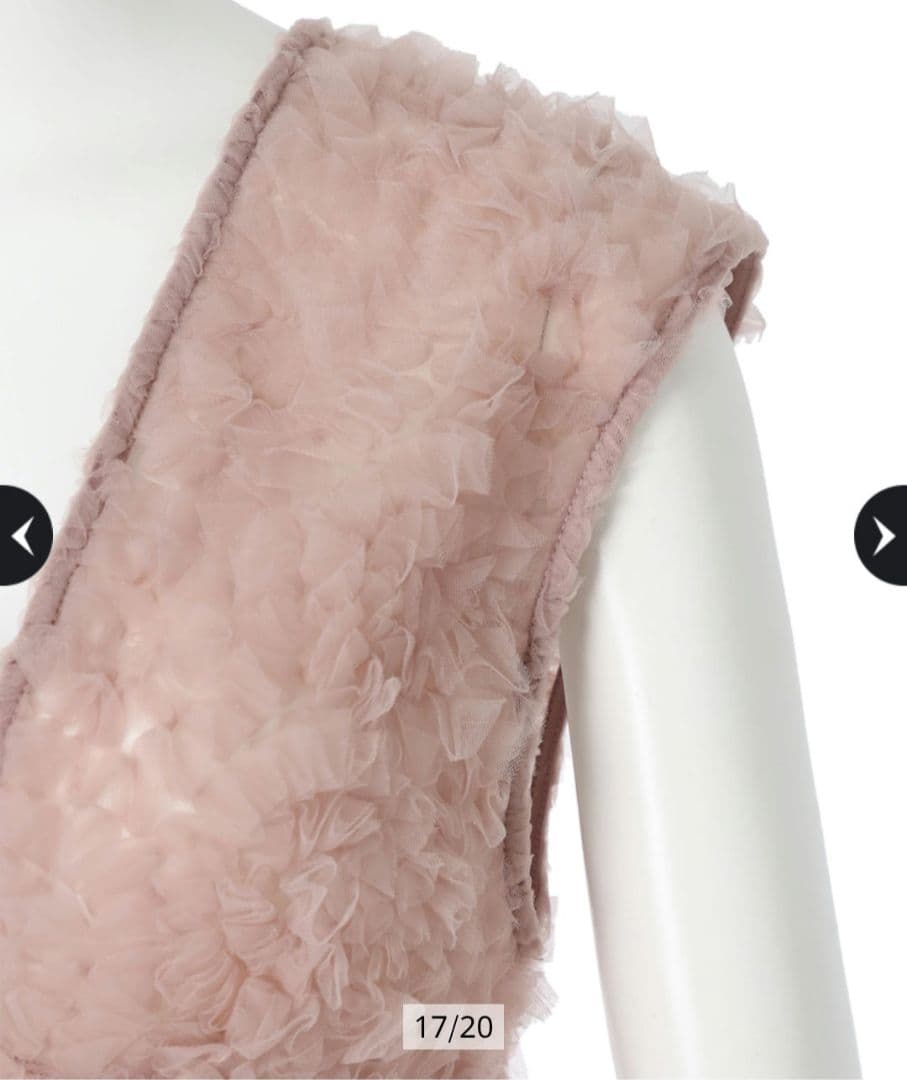 マイストラーダ　デコラチュールブラウス　ピンク　Sサイズ