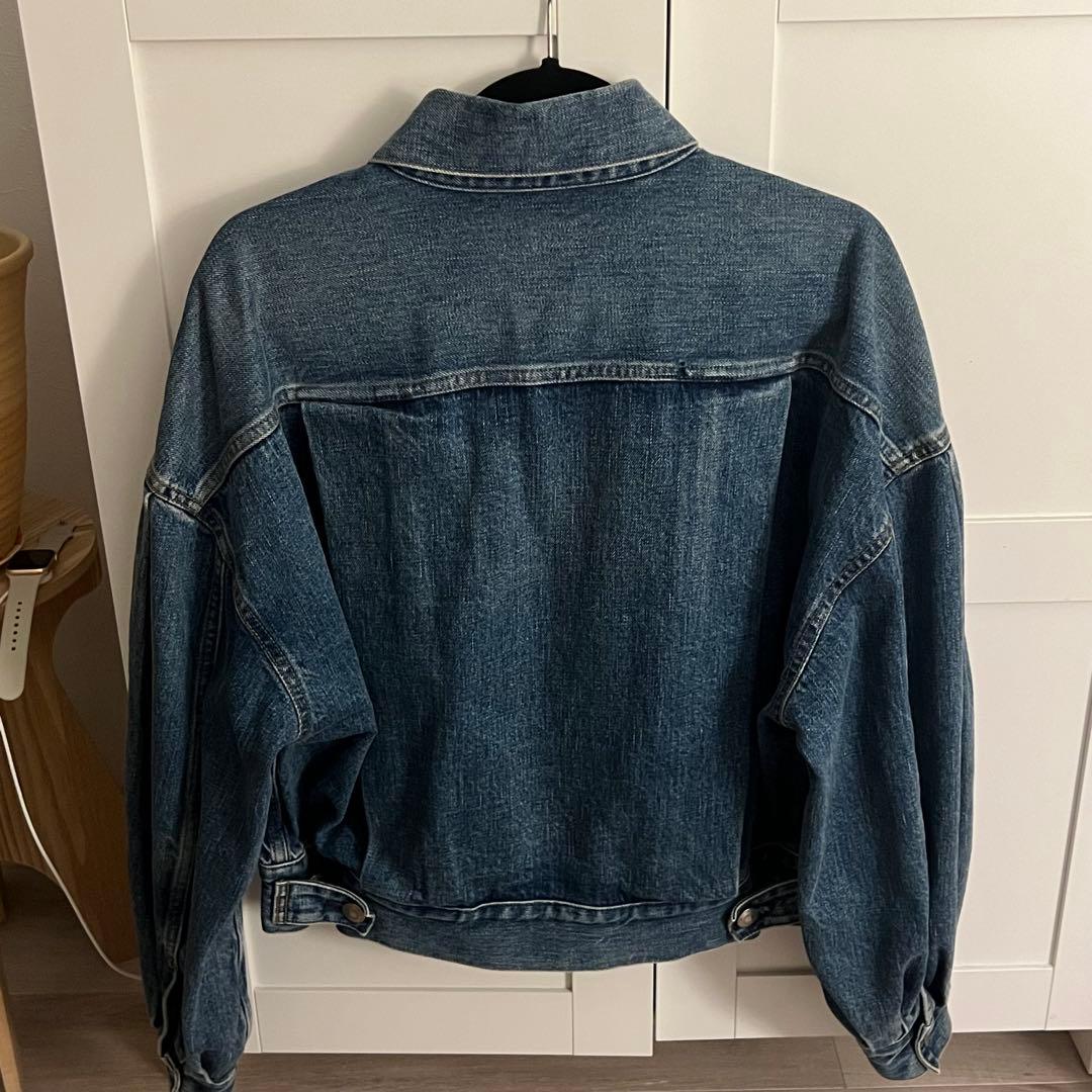 HYKE バルーンスリーブデニムジャケット type2