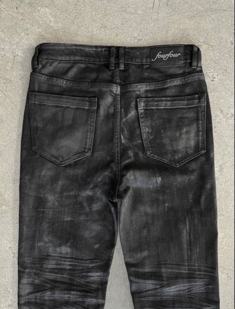 パンツ Hand Waxed Flared Denim W28