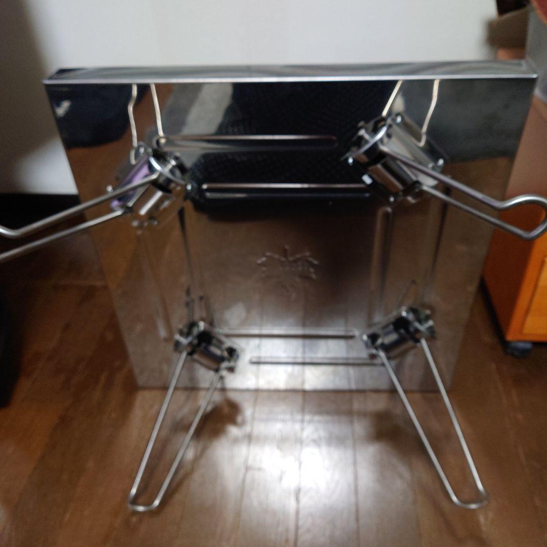 LOGOS ステンレス アウトドアテーブル 50cm
