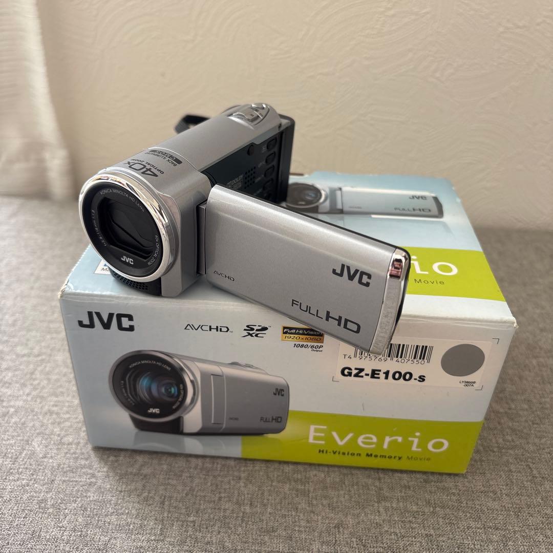 JVC GZ-E100s ビデオカメラ