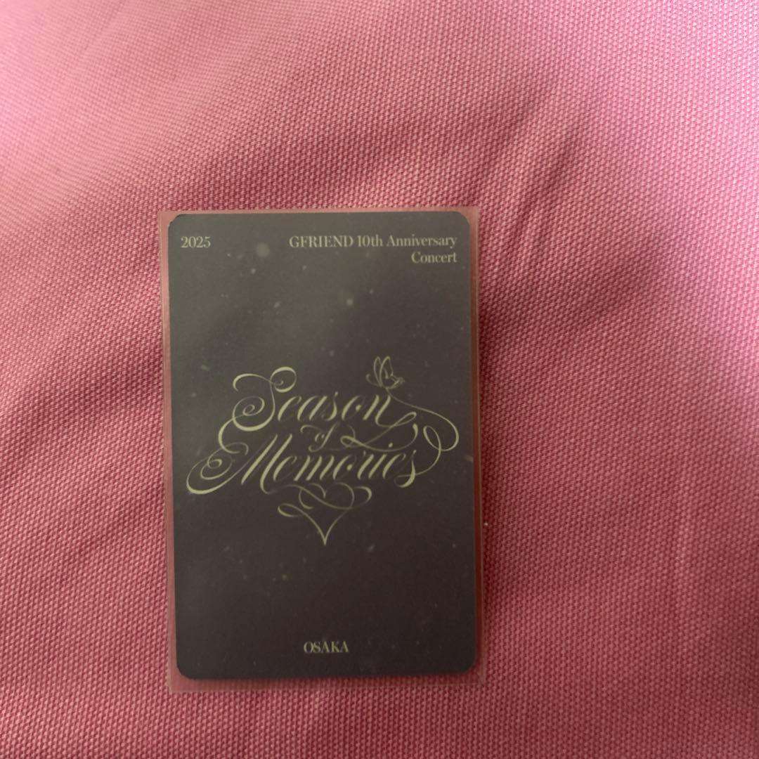 GFRIEND 10周年 ヨチン 大阪 トレカ シンビ　2025