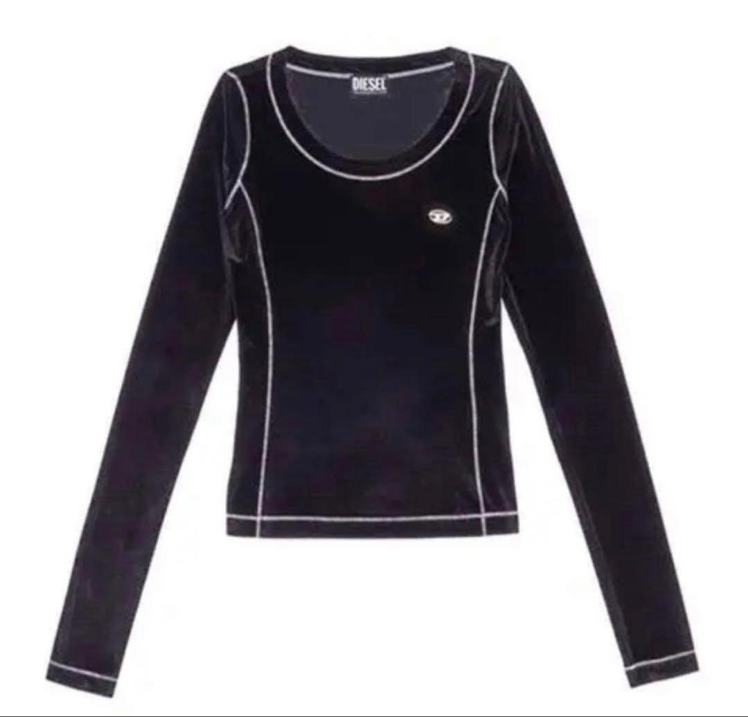 diesel ベロア　トップス