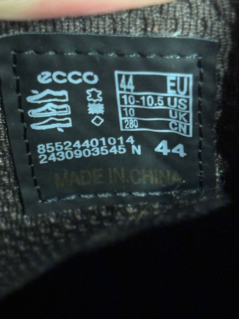 【新品未使用】ECCO エコー　メイトランド　ビジネスシューズ　メンズ　ブラウン