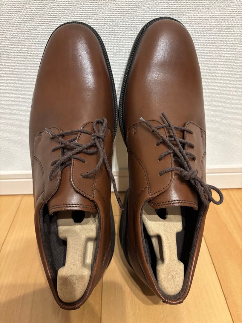 【新品未使用】ECCO エコー　メイトランド　ビジネスシューズ　メンズ　ブラウン