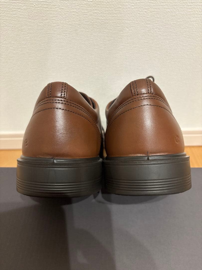 【新品未使用】ECCO エコー　メイトランド　ビジネスシューズ　メンズ　ブラウン