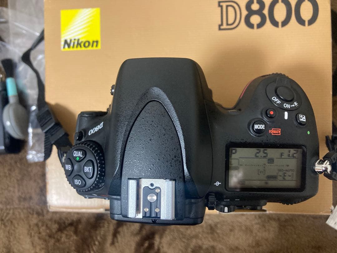【美品】Nikon ニコン　一眼レフカメラ D800 ボディー　箱付き