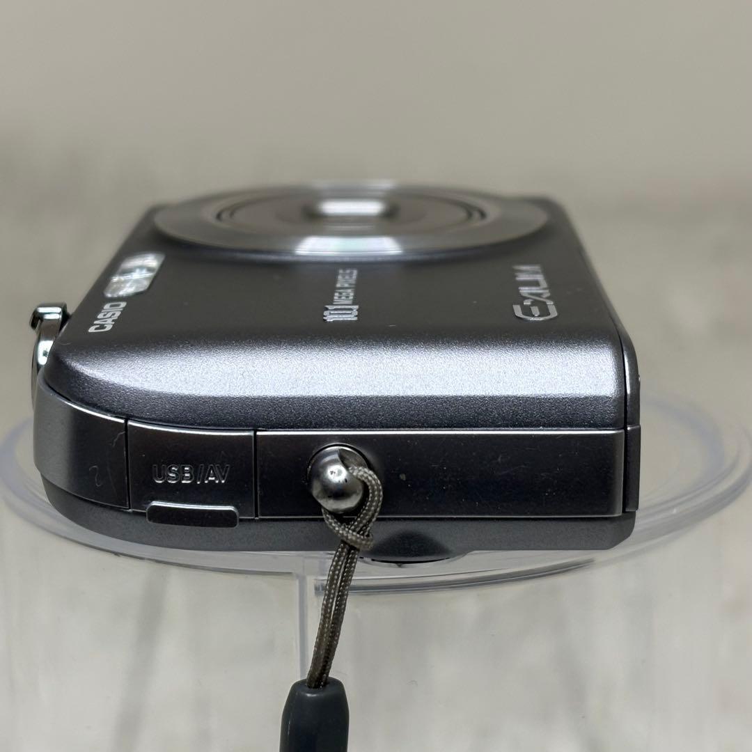 美品　CASIO カメラ　EX-Z1080 充電器　箱　グレー　コンデジ　動作品