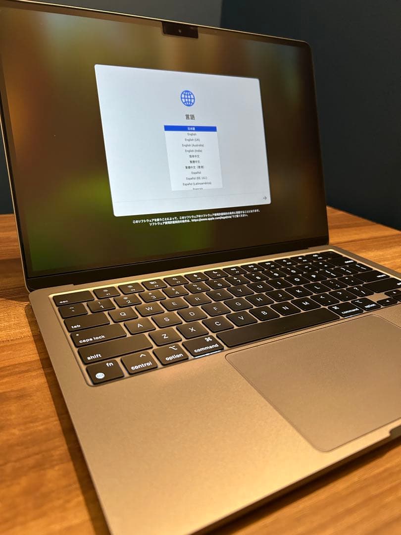13インチ MacBook Air M2 16GB 512GB 最大容量97%