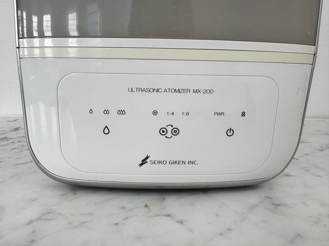 【中古品】SEIKO GIKEN 超音波加湿器 MX-200（次亜塩素酸専用）