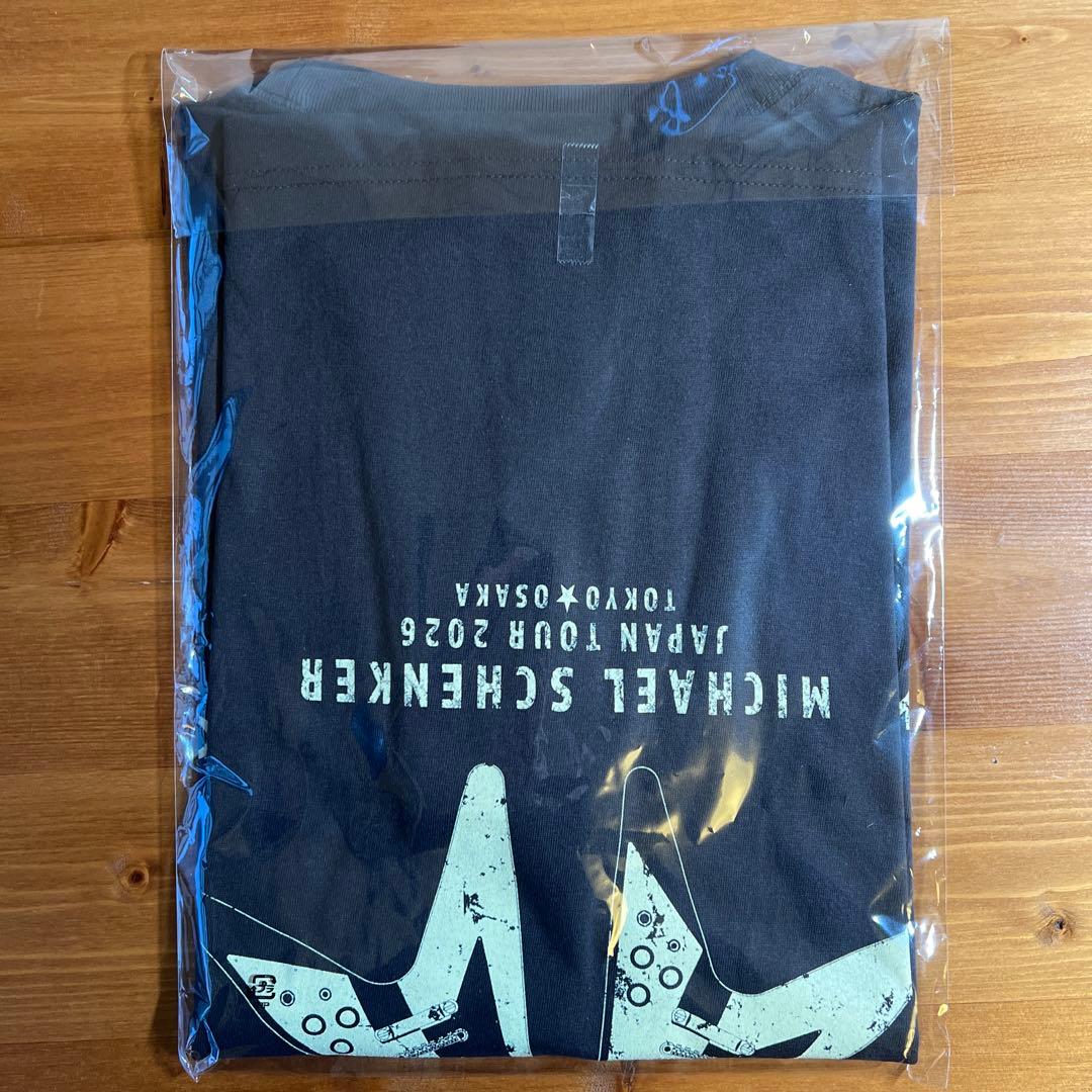 Mサイズ マイケルシェンカー クロスギターTシャツ2026 来日公演グッズ武道館