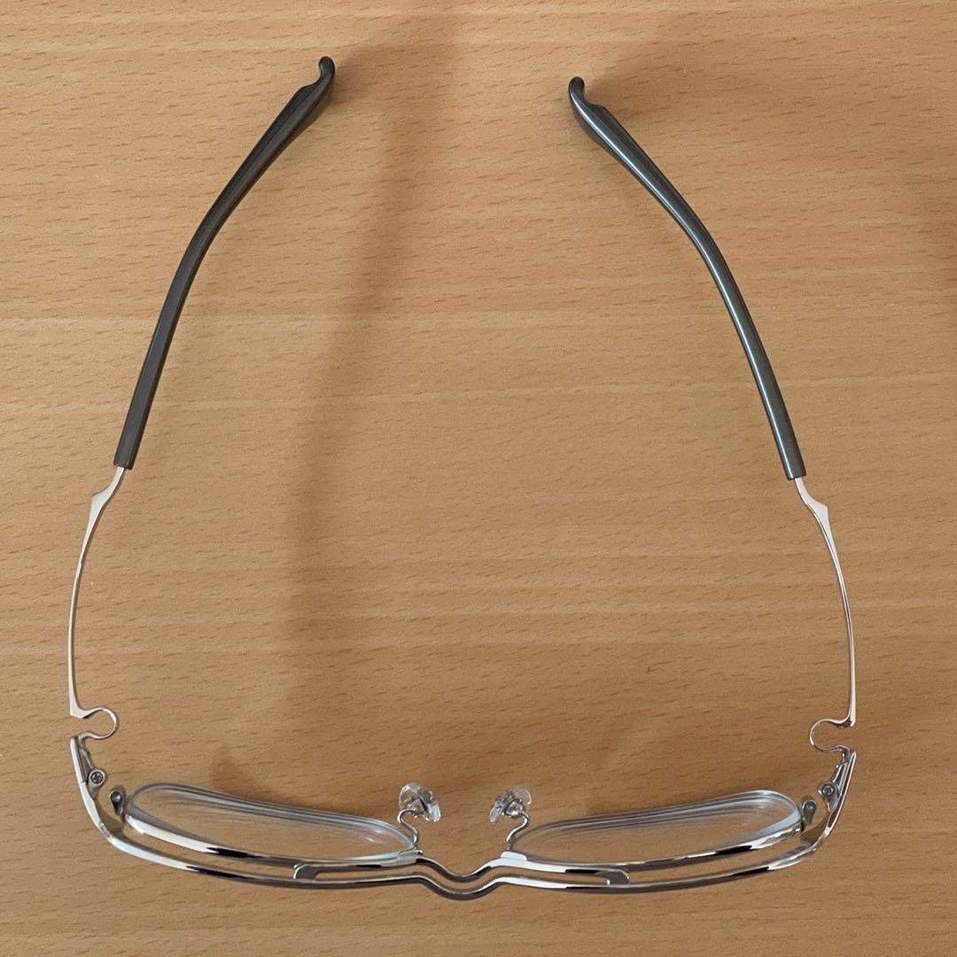 【未使用】999.9 S-121T マットシルバー Col.2 純正ケース付き