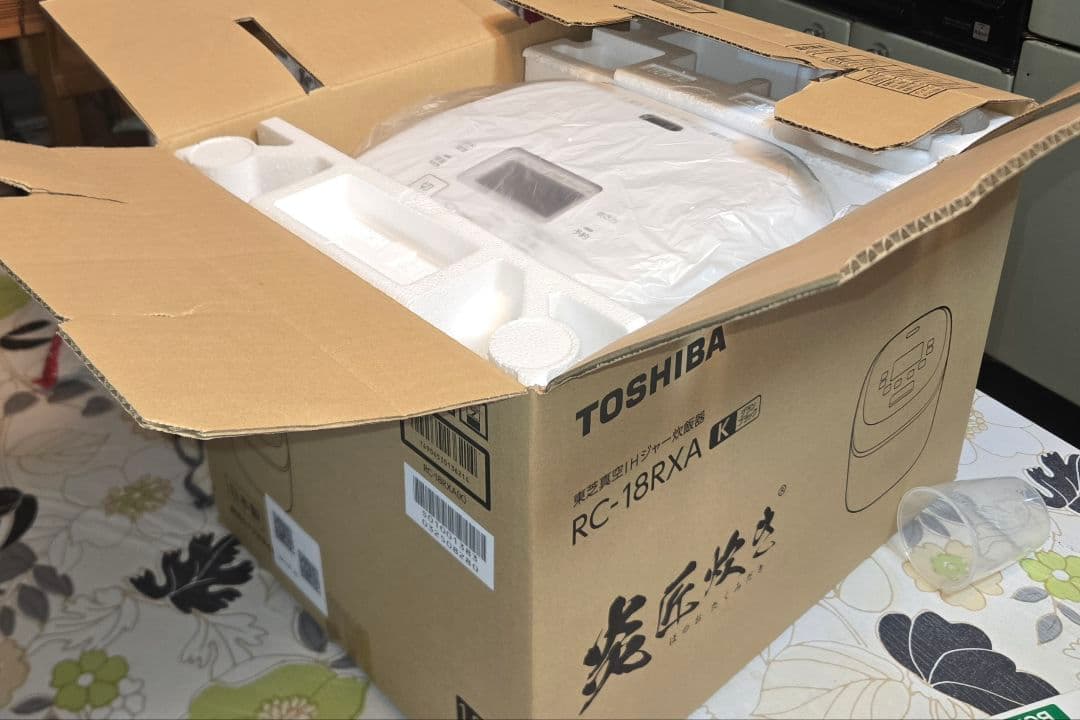 toshiba RC18VRV 1.8L 10合 炎匠炊き 真空iH 一升炊き