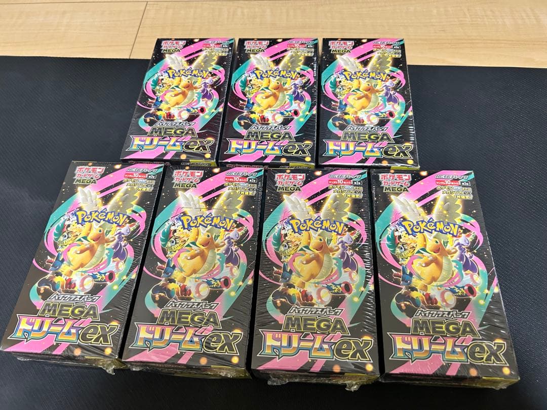 ポケモンカード MEGAドリームEX 7BOX (シュリンク付き)