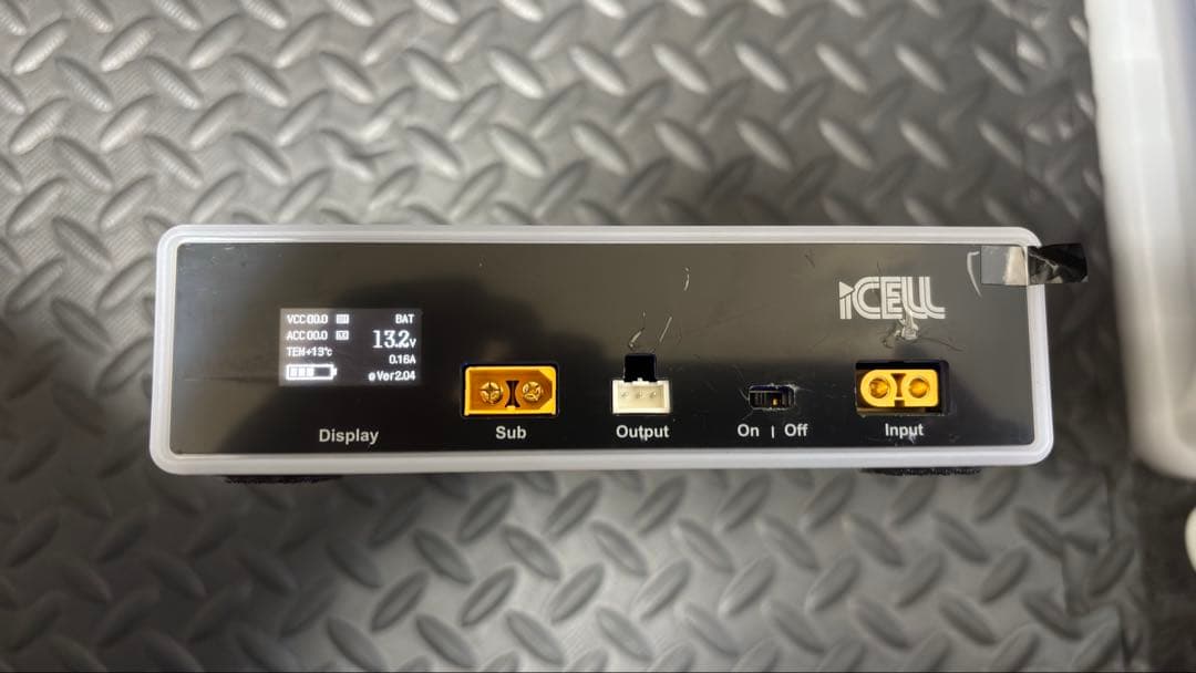 【ゆーま様】iCELL B12A ドライブレコーダー　バッテリー