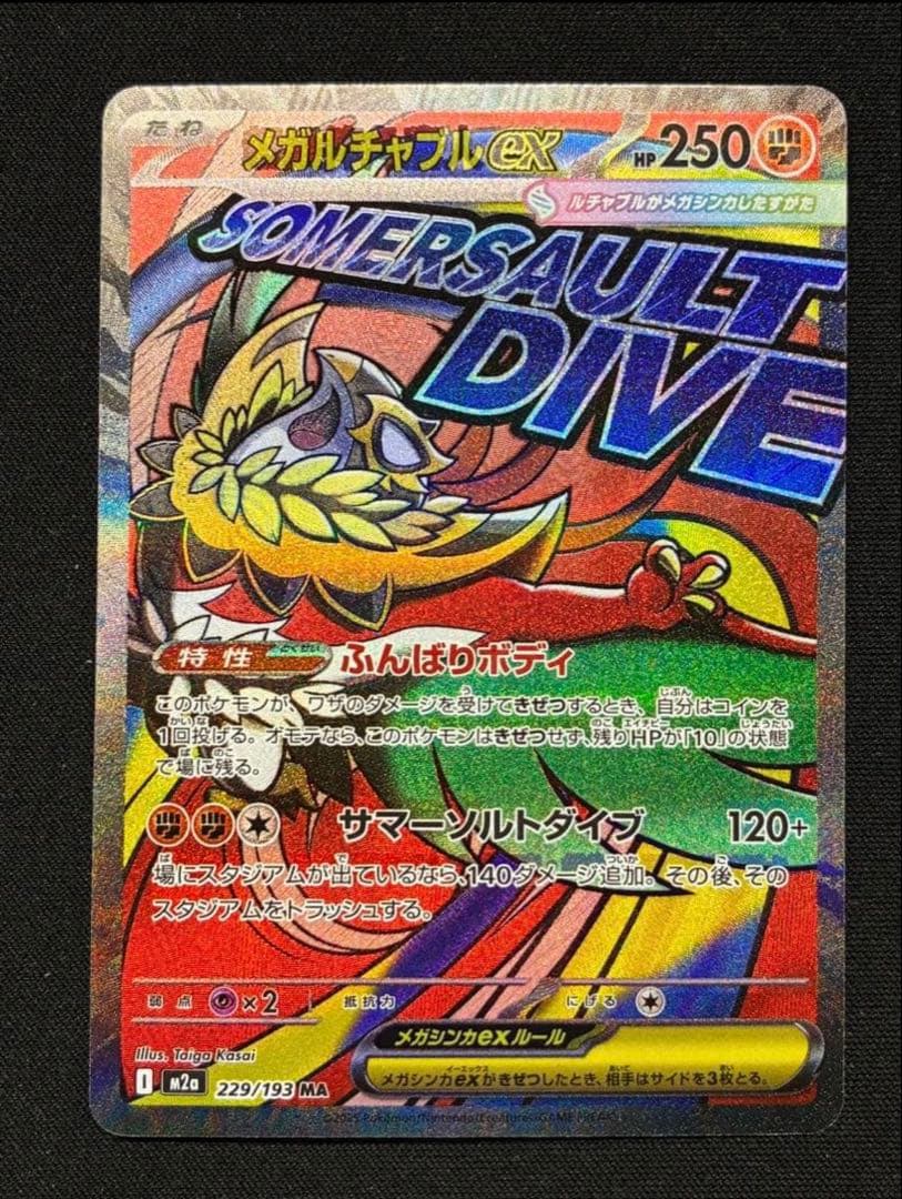 N*o様 中国語エラーメガカイリュー＆メガチャンブル2枚セット