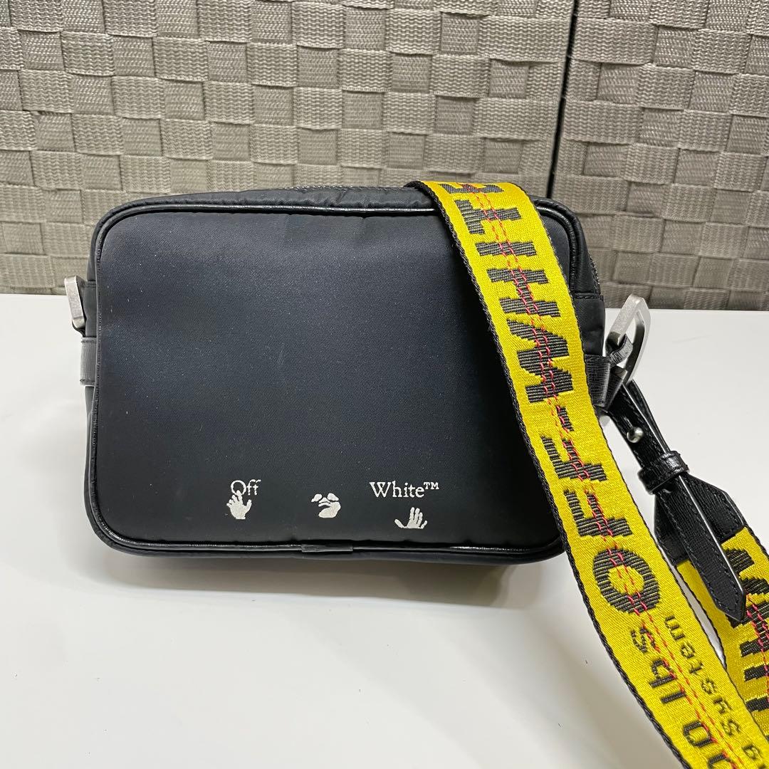 高*務様 Off-White ブラック ショルダーバッグ