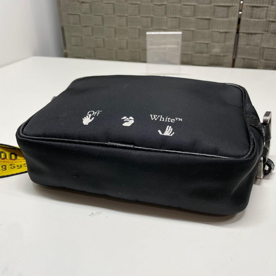 高*務様 Off-White ブラック ショルダーバッグ