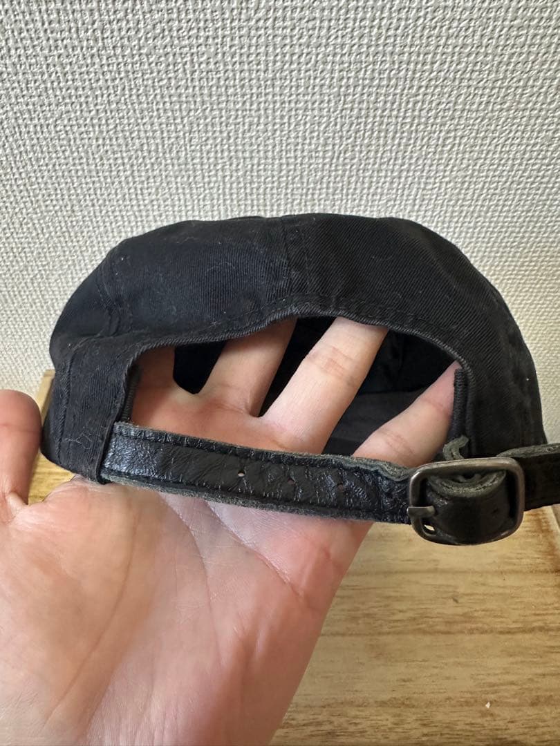 【確実正規品】supreme black camp cap黒