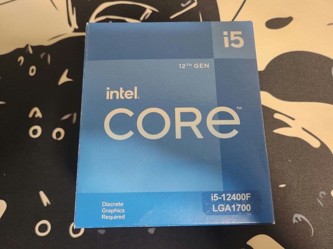 【動作品】Intel Core i5-12400F 12世代 CPU 付属品有